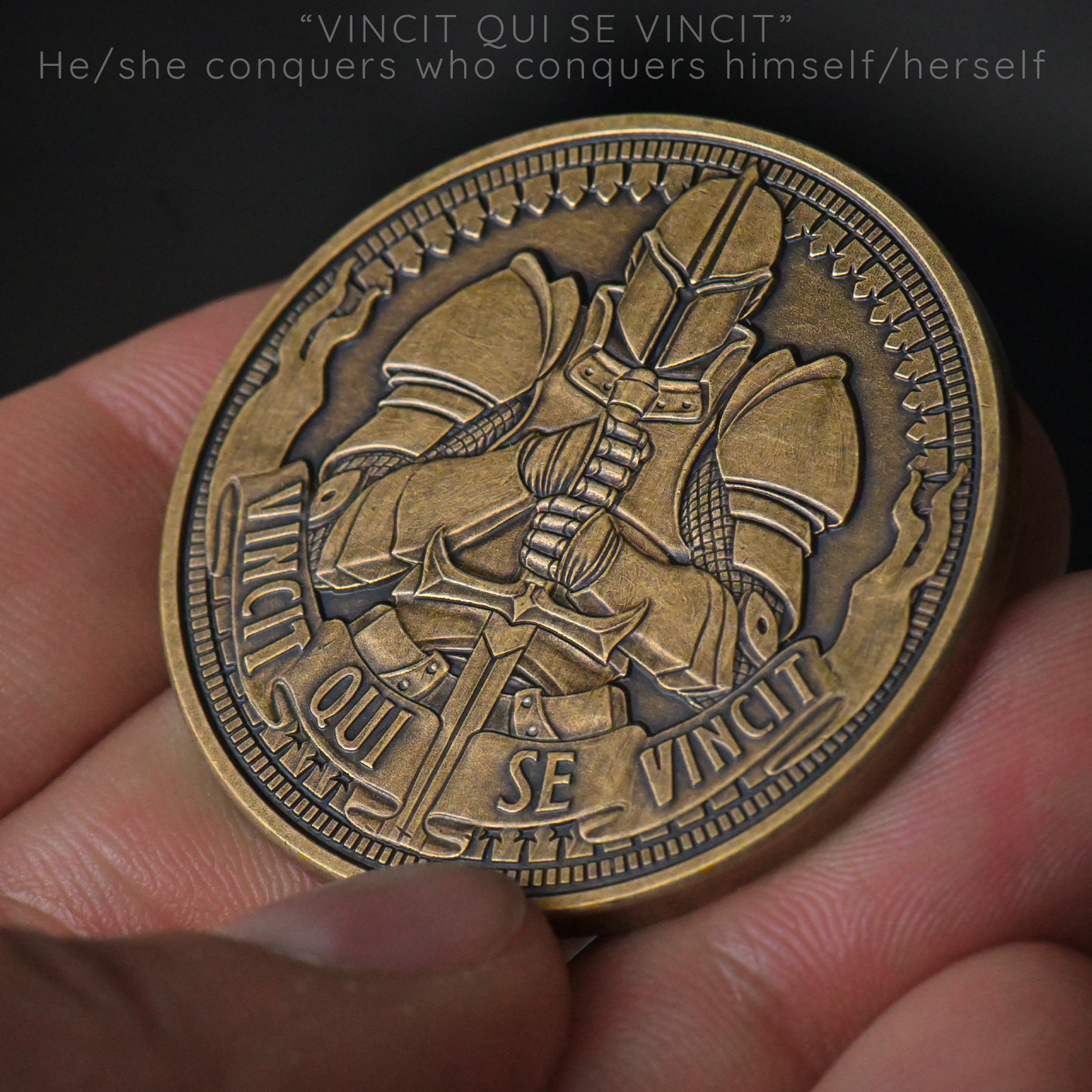 Vincit Qui Se Vincit Coin