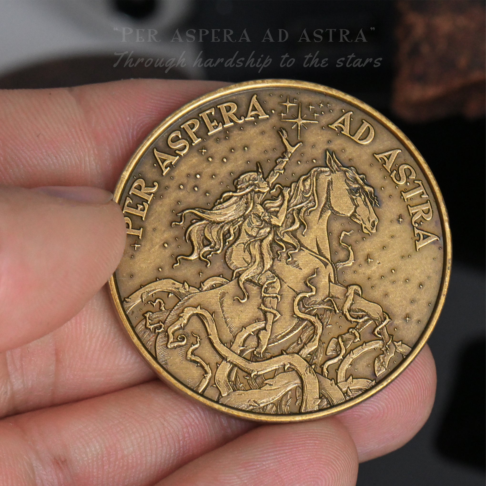 Per Aspera Ad Astra Coin