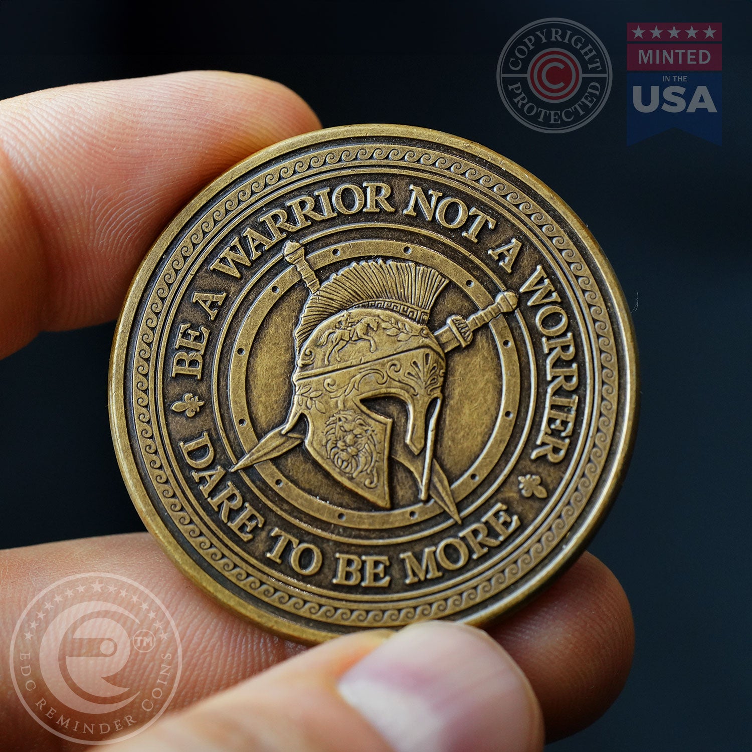 Warrior Mindset Coin