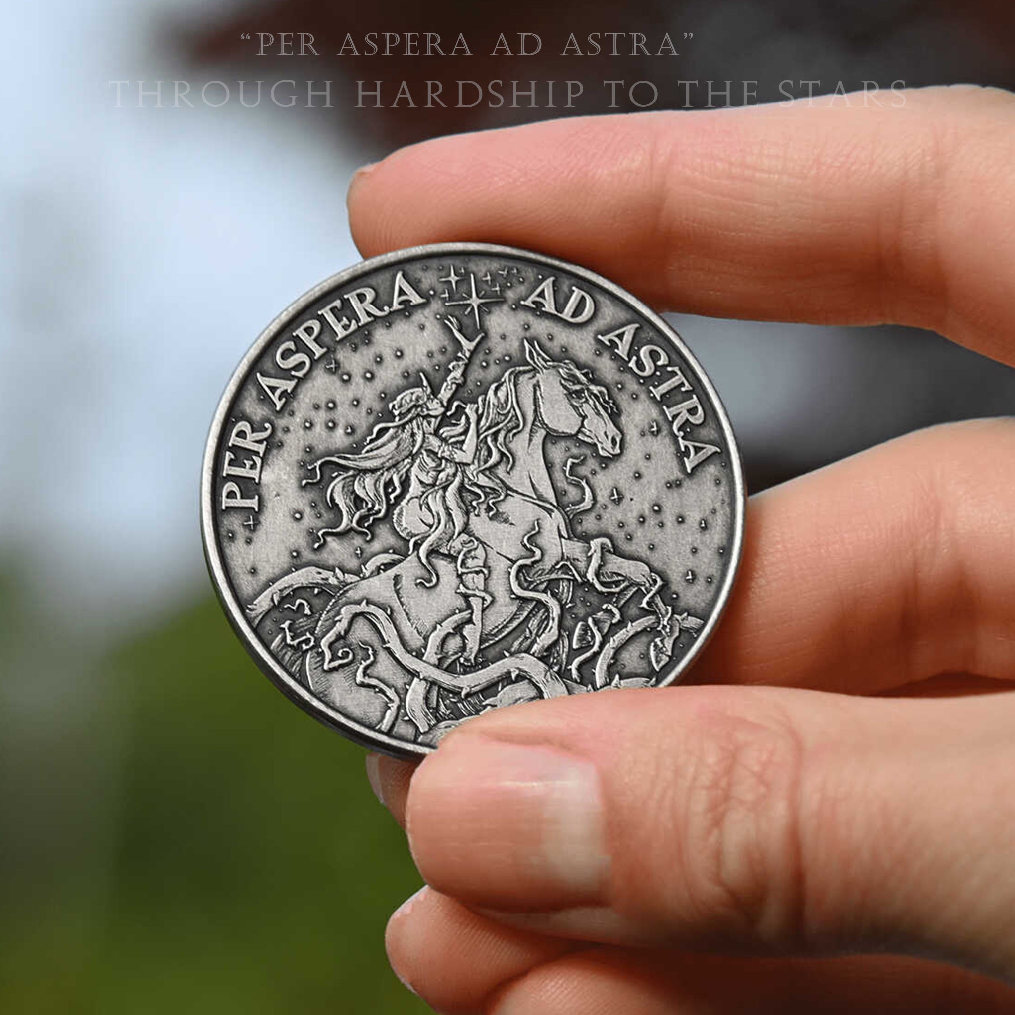 Per Aspera Ad Astra Coin